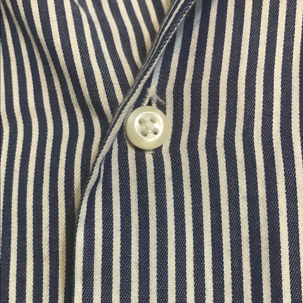 Arrow Classic Blue Striped Men's Shirt - Picture 8 of 8